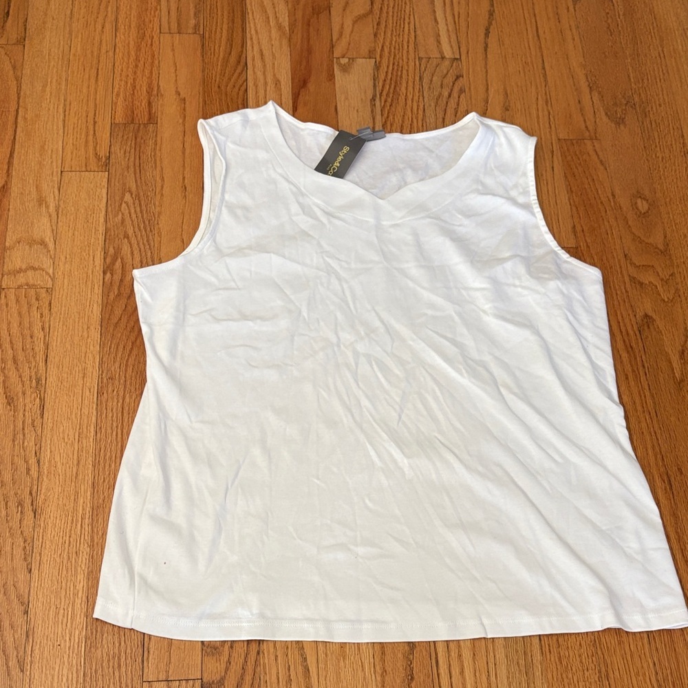 Style & Co. White Tank Top